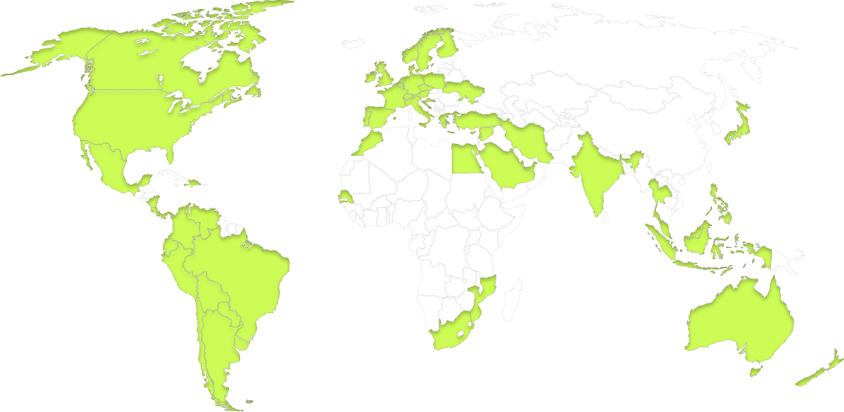 world map